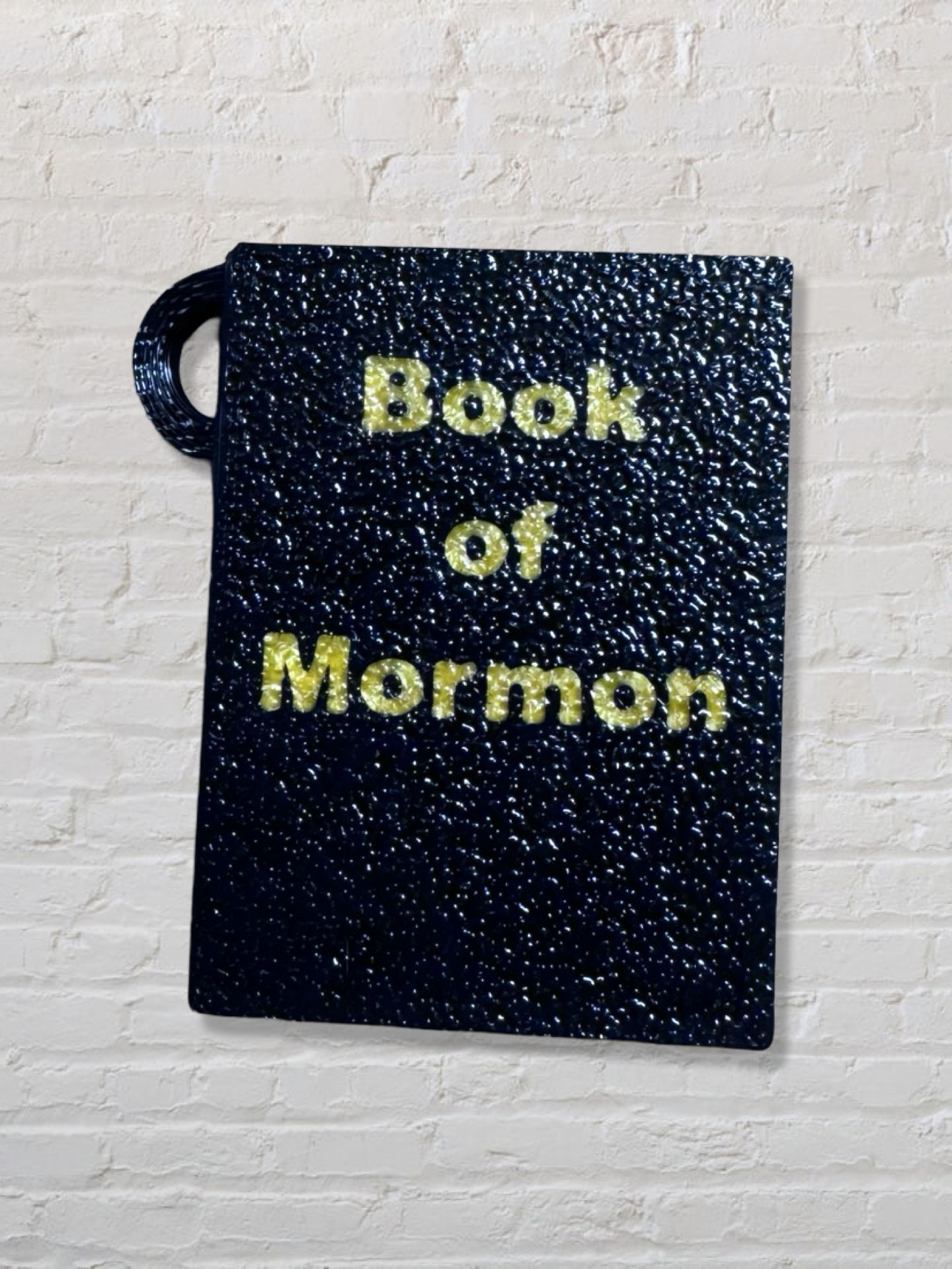 Book of Mormon 3d printed keychain