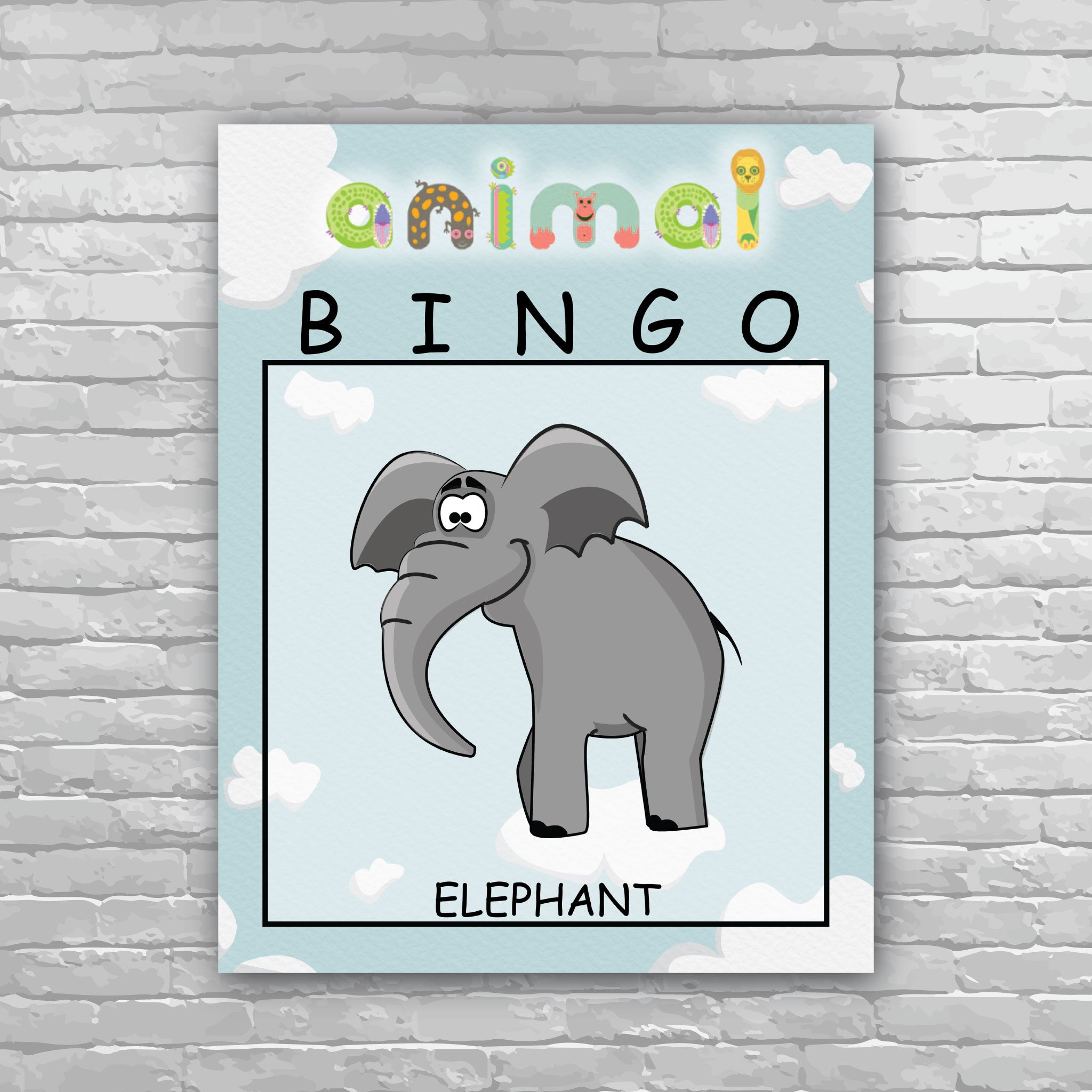 Animal Bingo