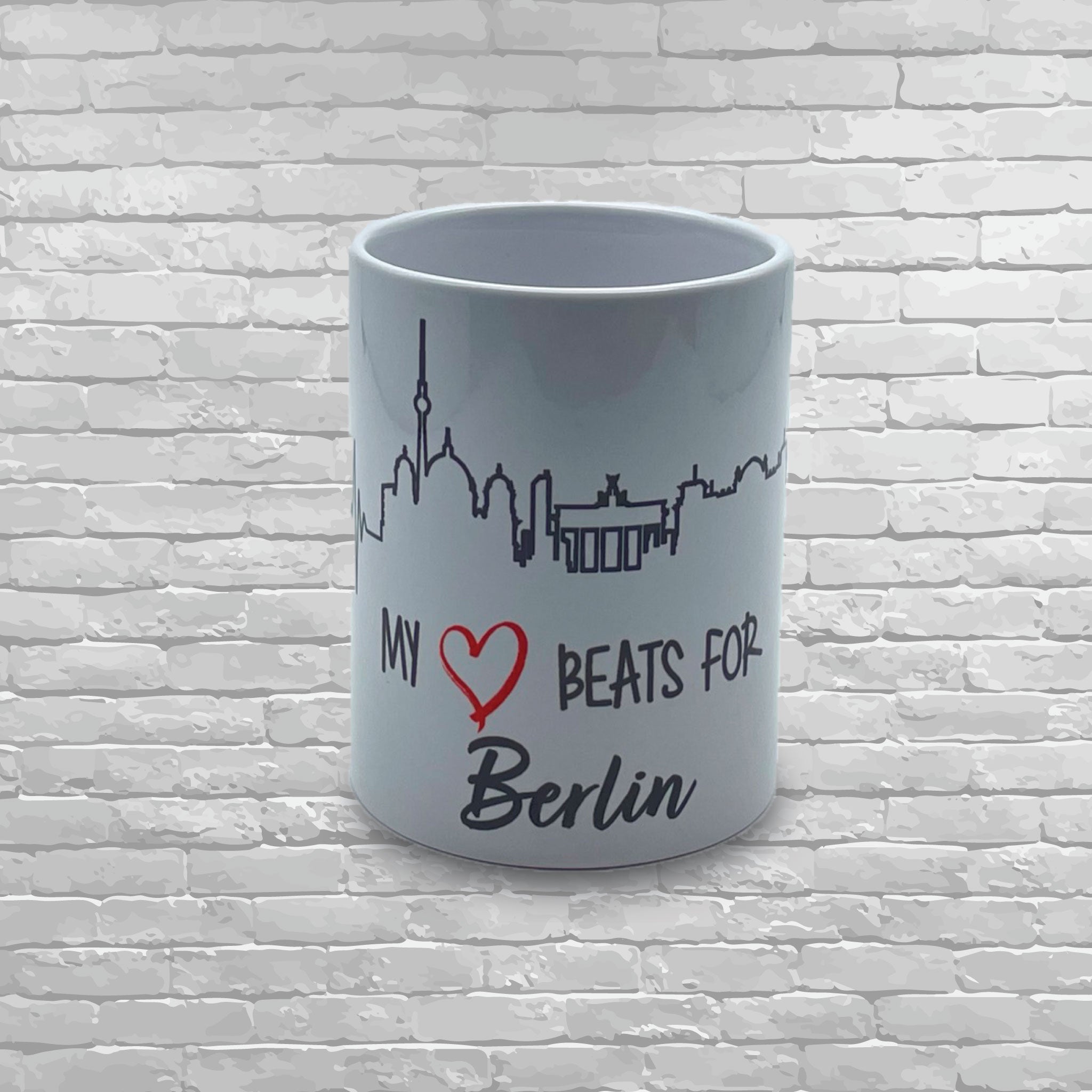 My Heart Beats For... City Mug 15 oz