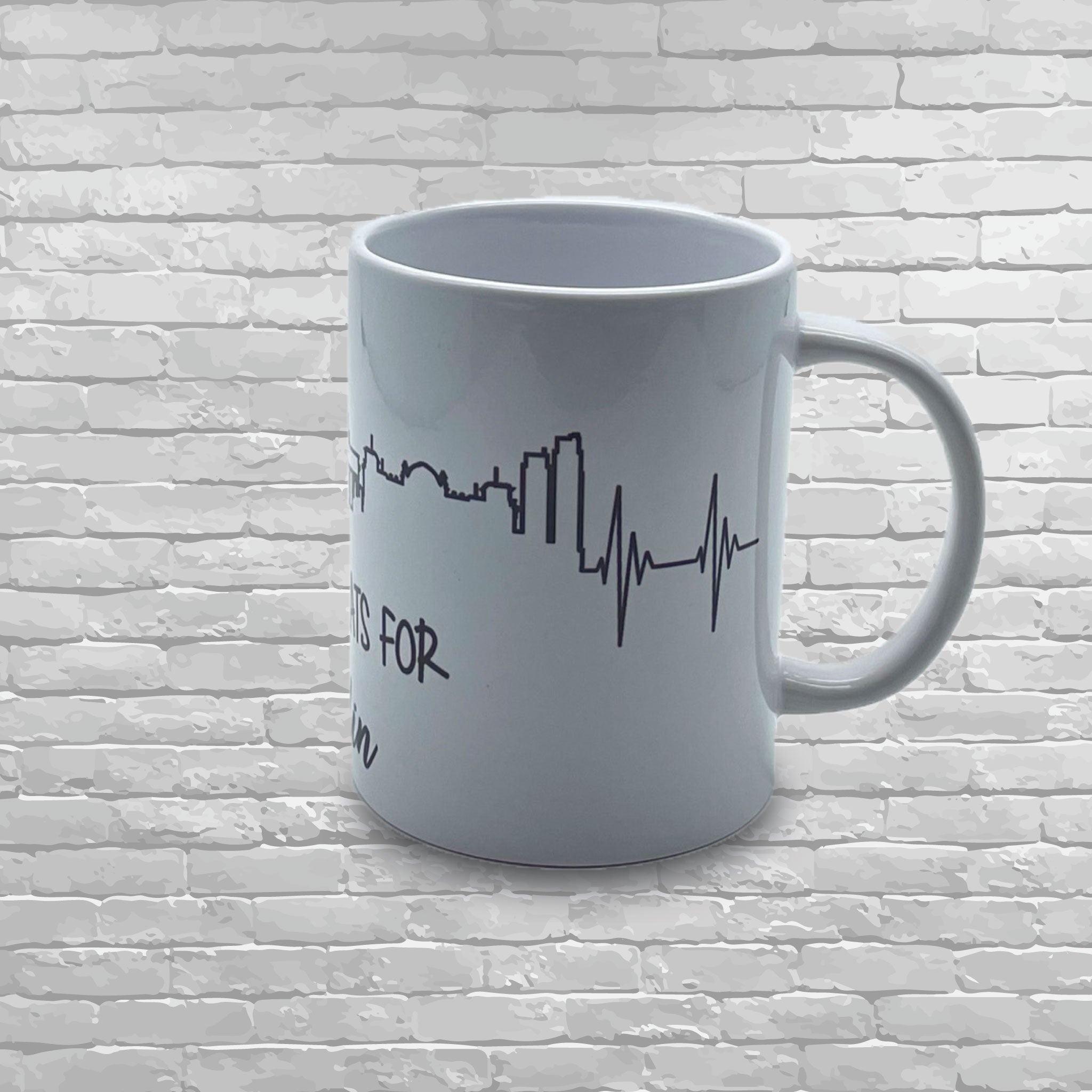My Heart Beats For... City Mug 15 oz