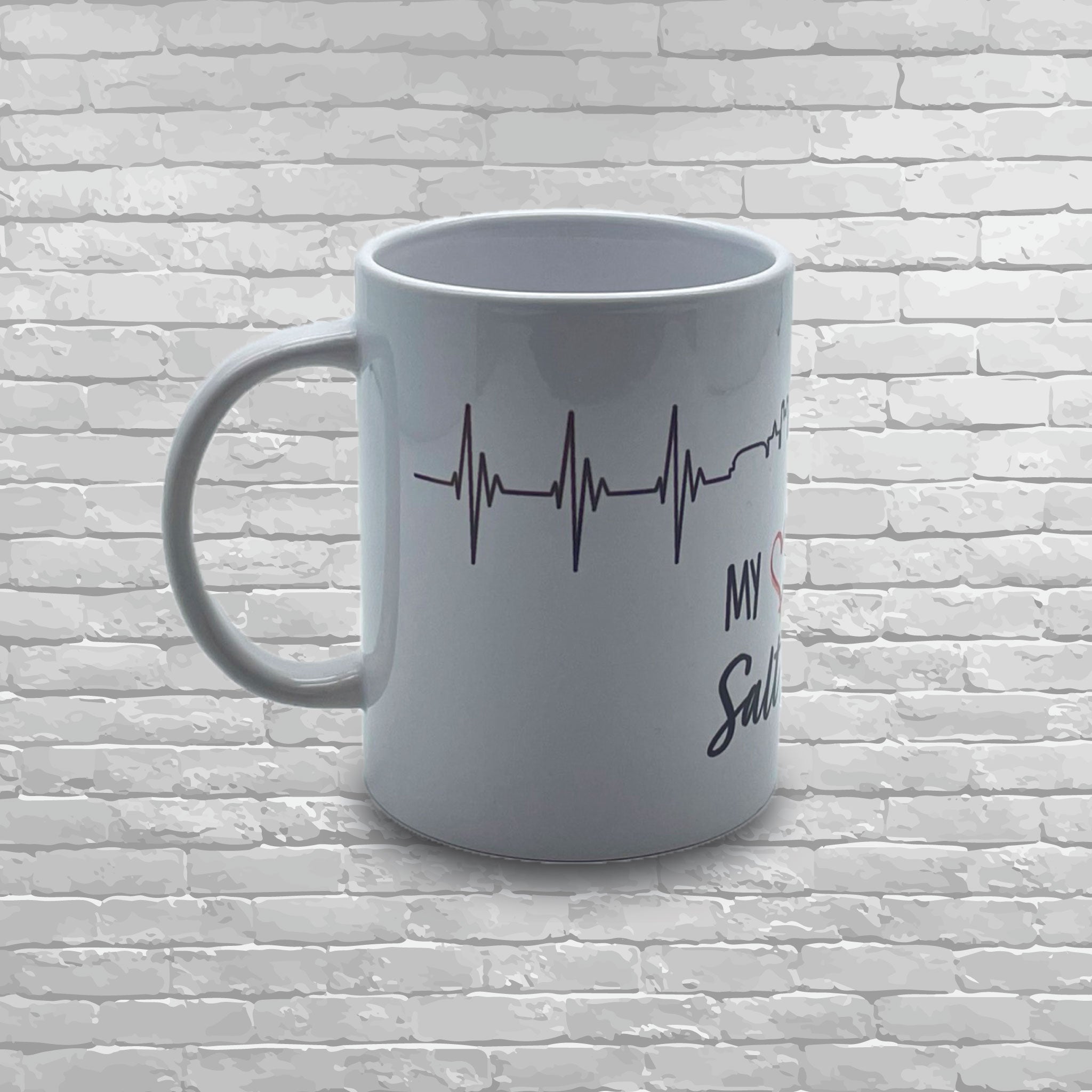 My Heart Beats For... City Mug 15 oz