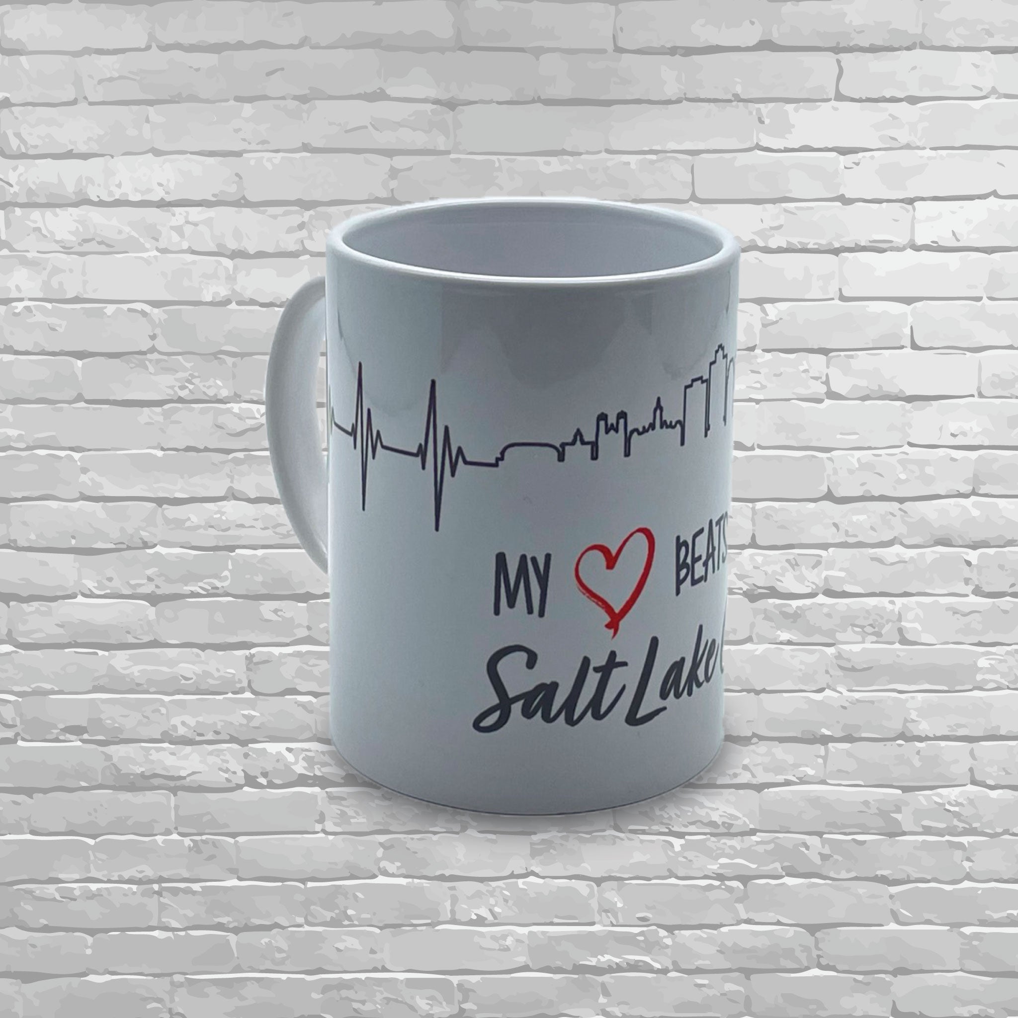 My Heart Beats For... City Mug 15 oz