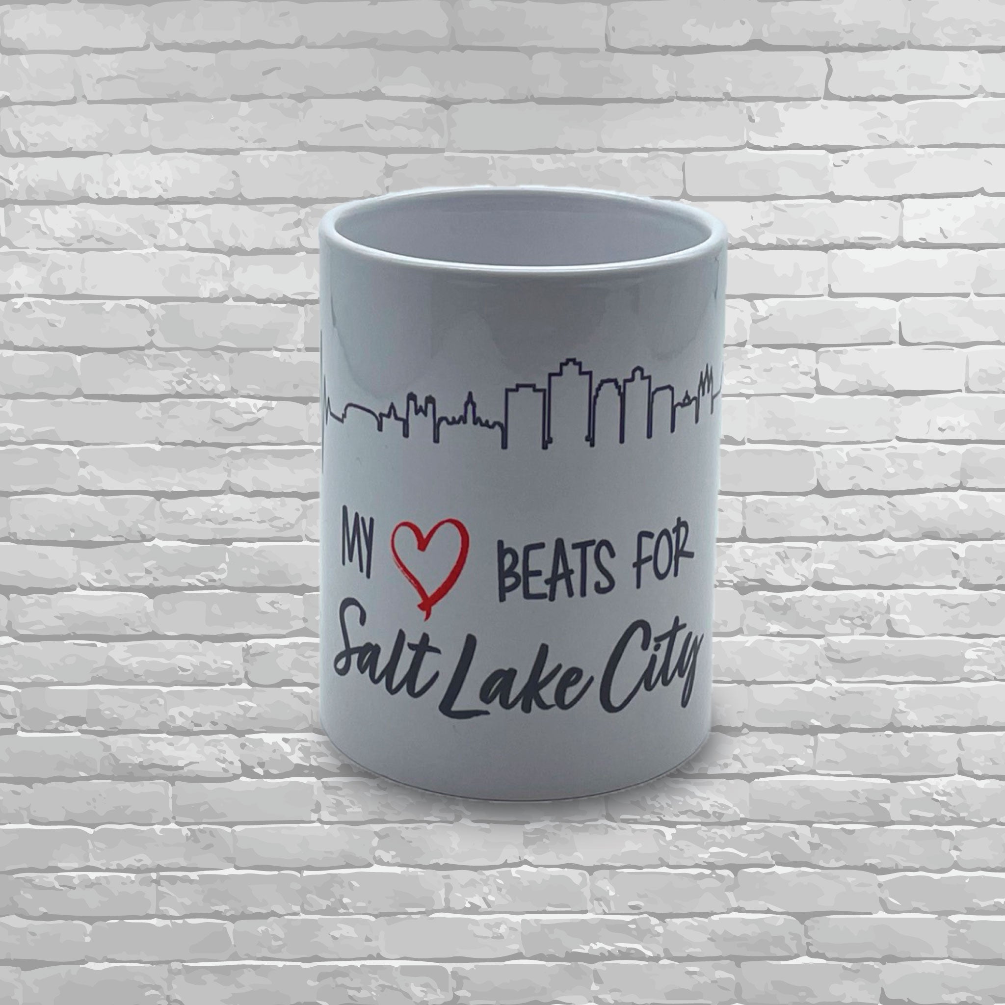 My Heart Beats For... City Mug 15 oz