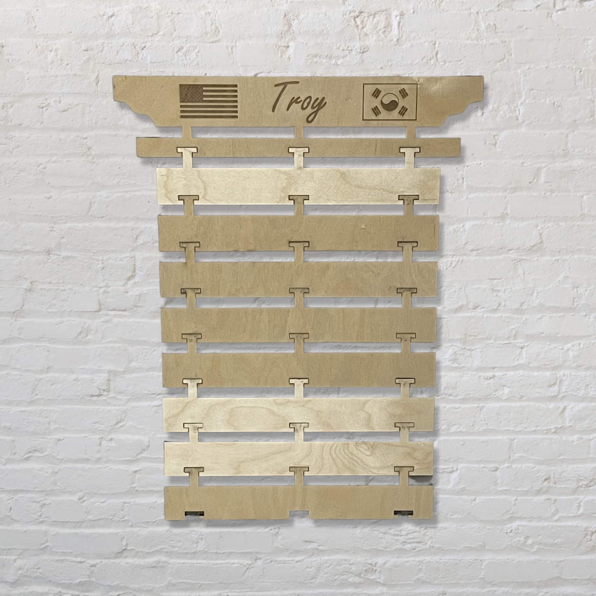 Modular Martial Arts Belt Holder