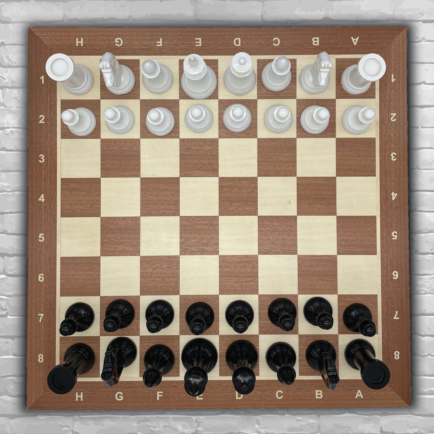 Latvian 3D Printed Chess Set
