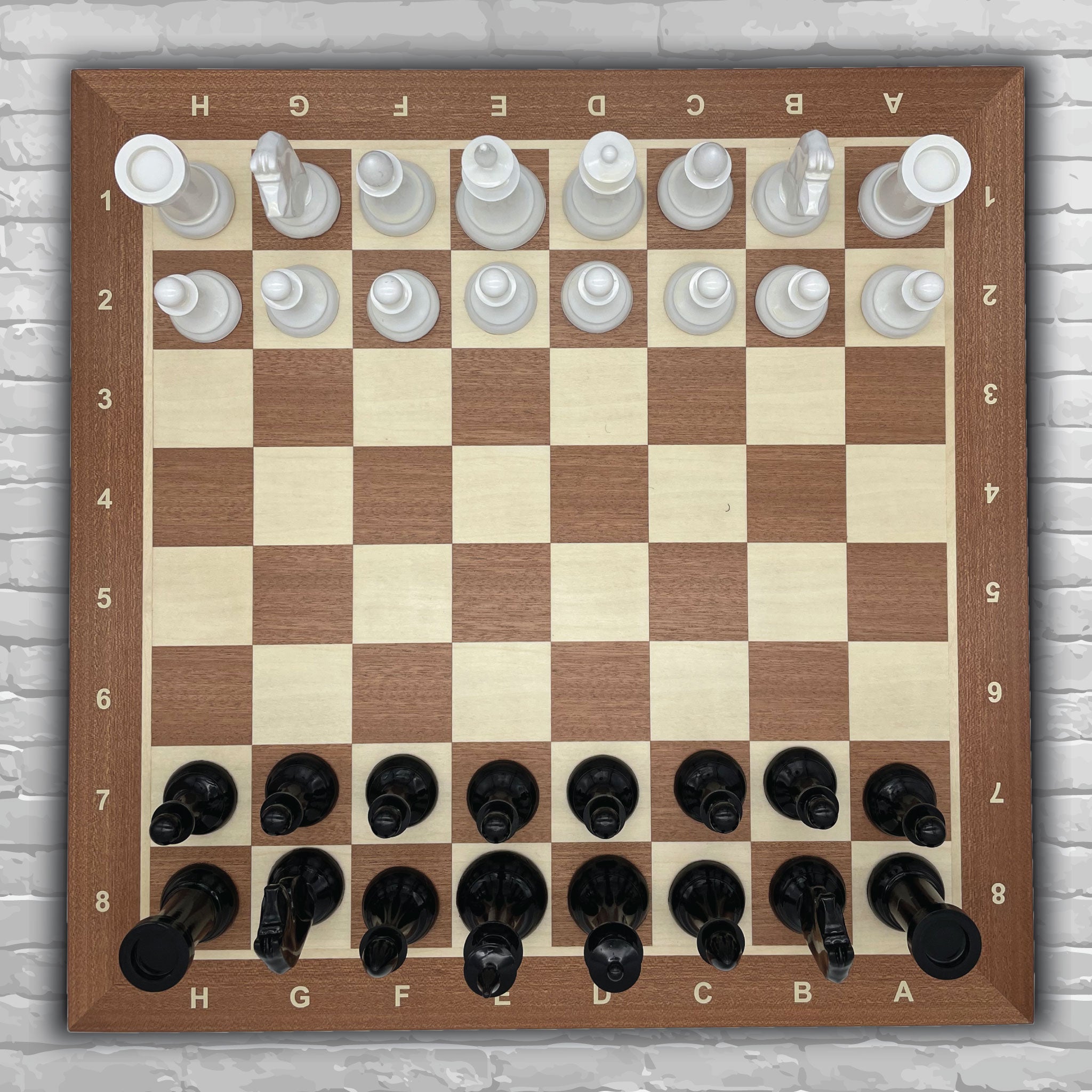 Latvian 3D Printed Chess Set