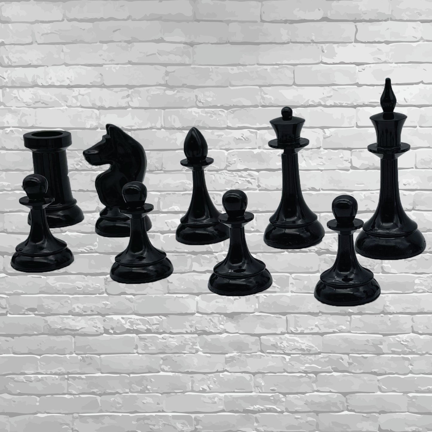 Latvian 3D Printed Chess Set