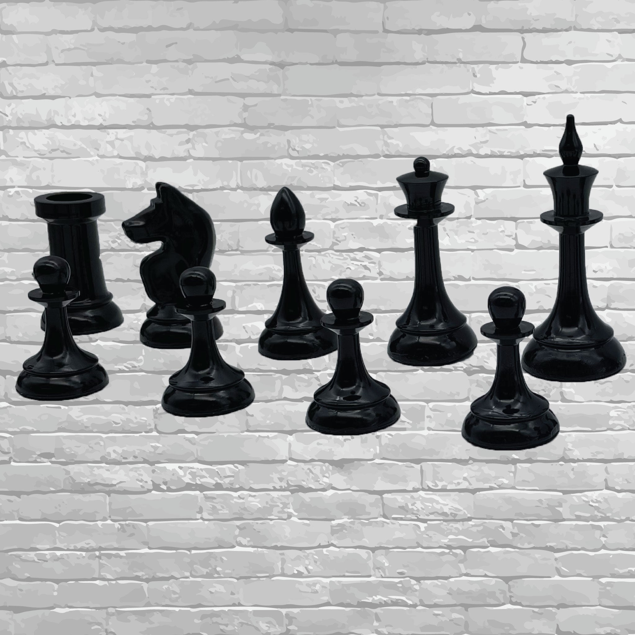 Latvian 3D Printed Chess Set