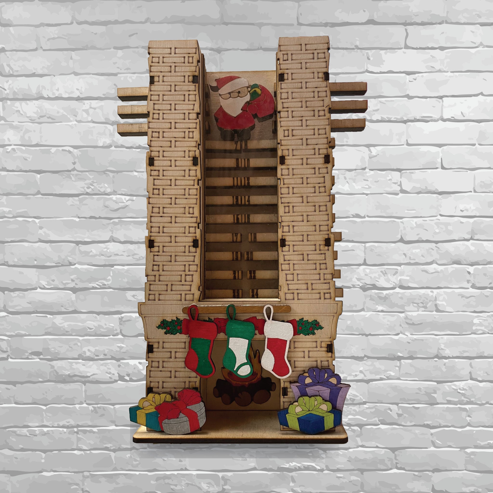 Santa in the chimney Advent Calendar Santa in the chimney Advent Calendar
