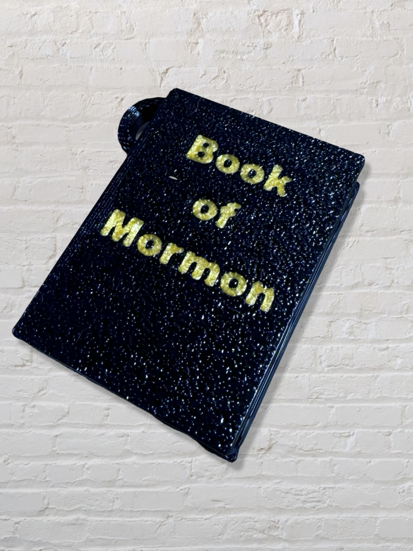 Book of Mormon 3d printed keychain