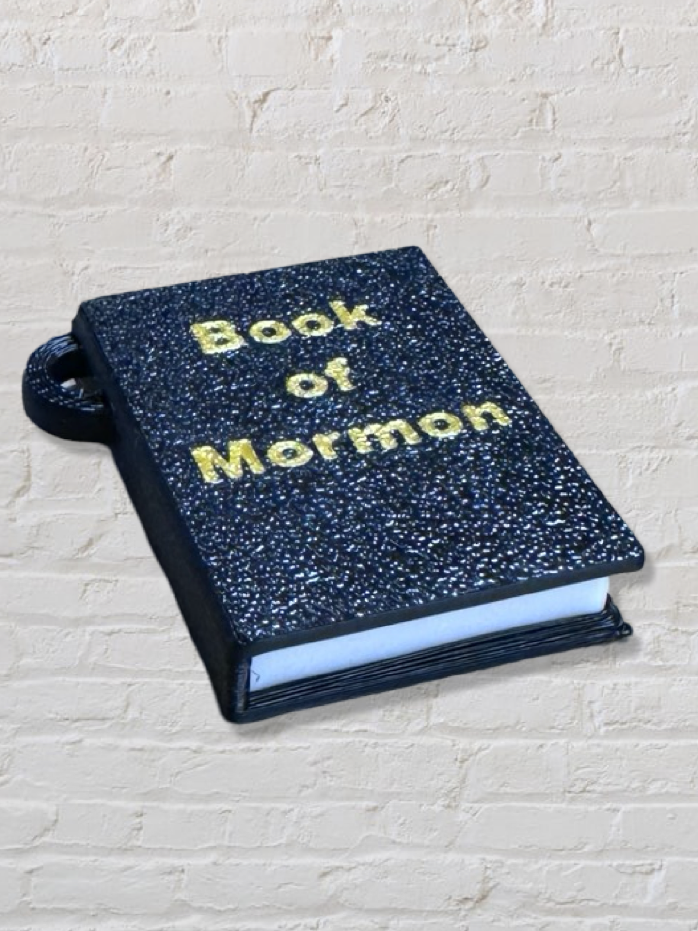 Book of Mormon 3d printed keychain