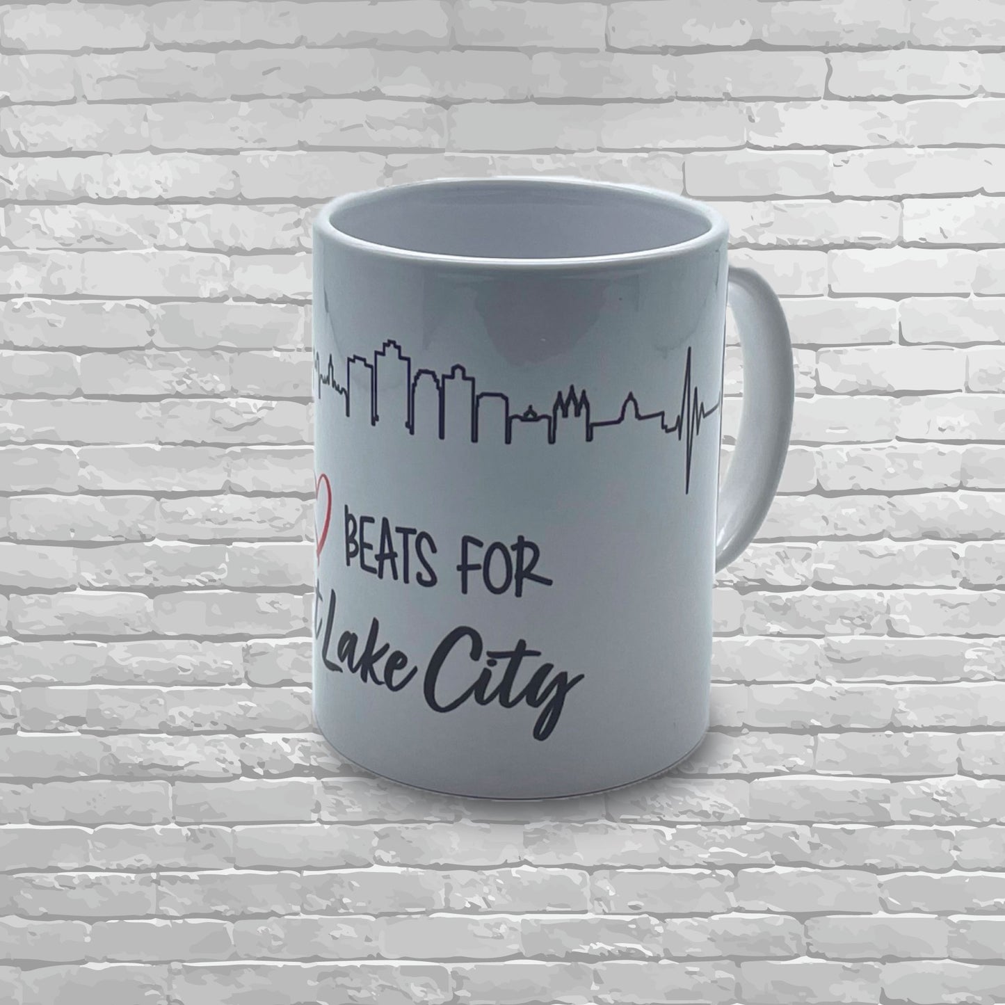 My Heart Beats For... City Mug 15 oz