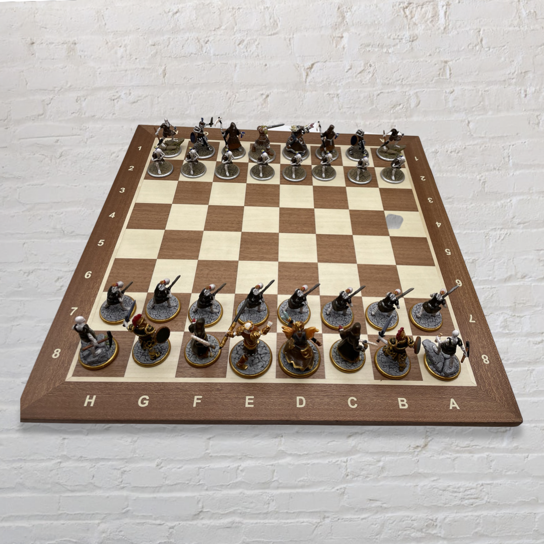 Skeleton 3D Chess Set