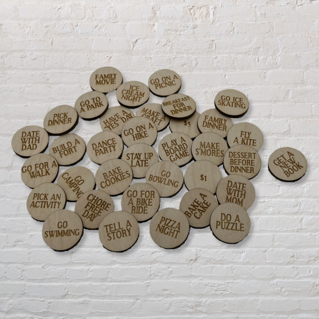 Family Program Coin Family Activity Tokens