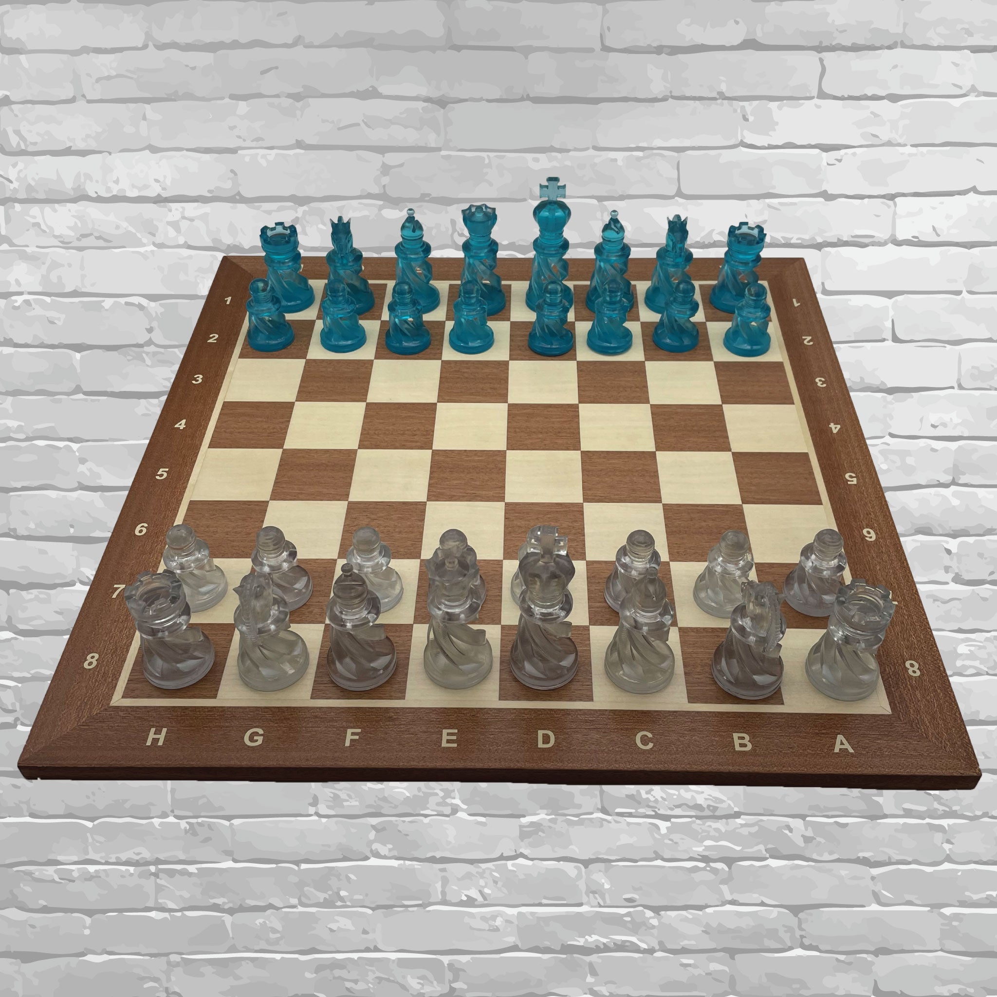 Spiral 3D Printed Chess Set